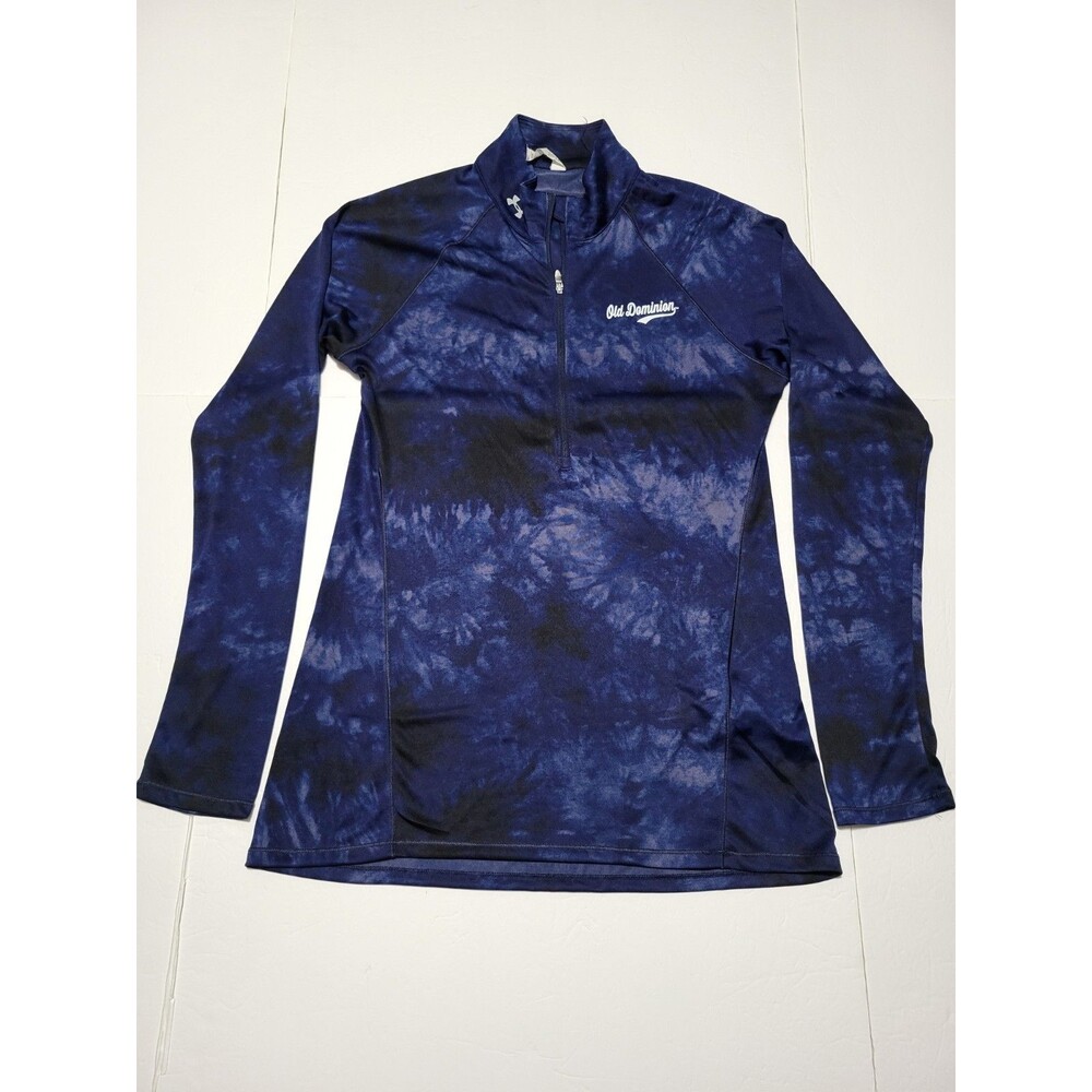 (#19) Under Armour Womens Tie-Dye 1/2 Zip Pullover Activewear M (old Dominio)